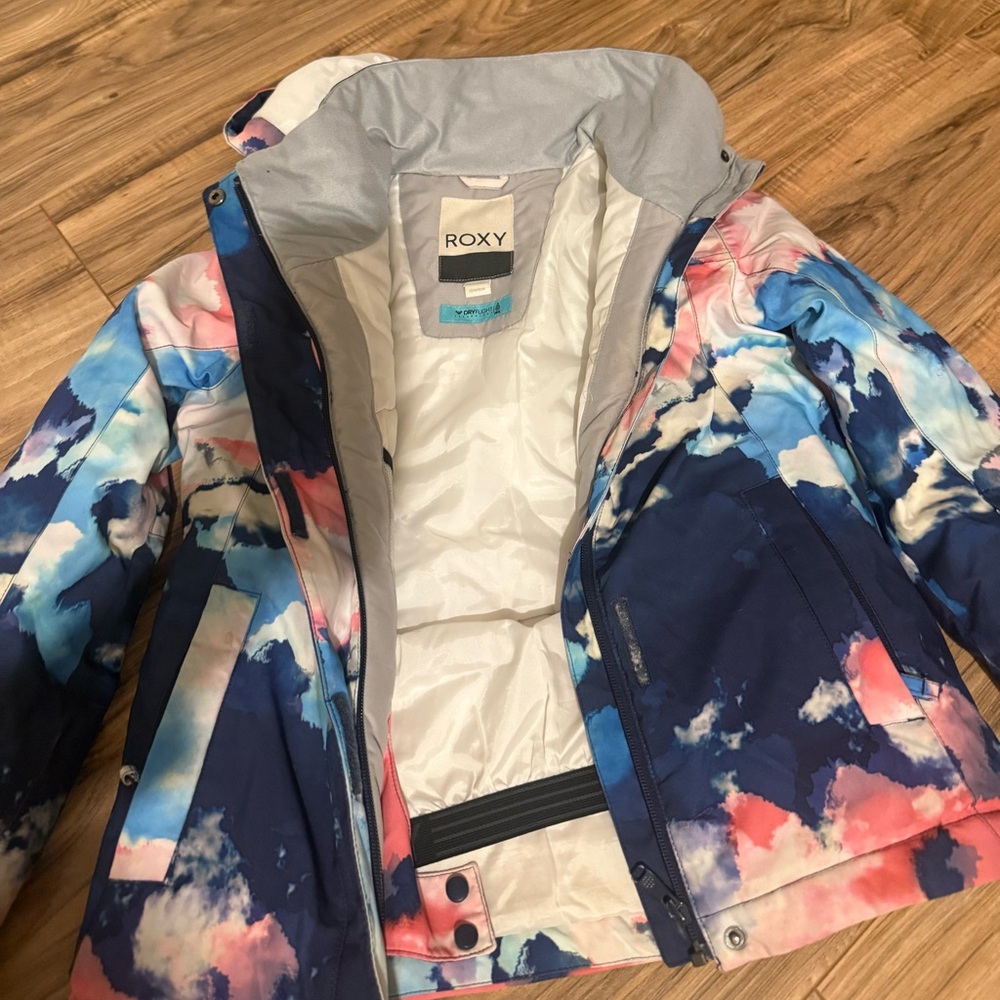ROXY Girls DryFlight 10K Ski Jacket – Size 10/M